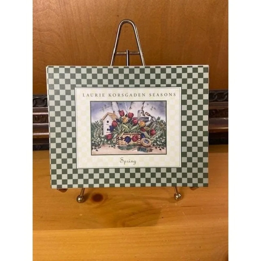 Laurie Korsgaden Seasons Spring 10 Assorted Note Cards Envelopes Portfolio 2003